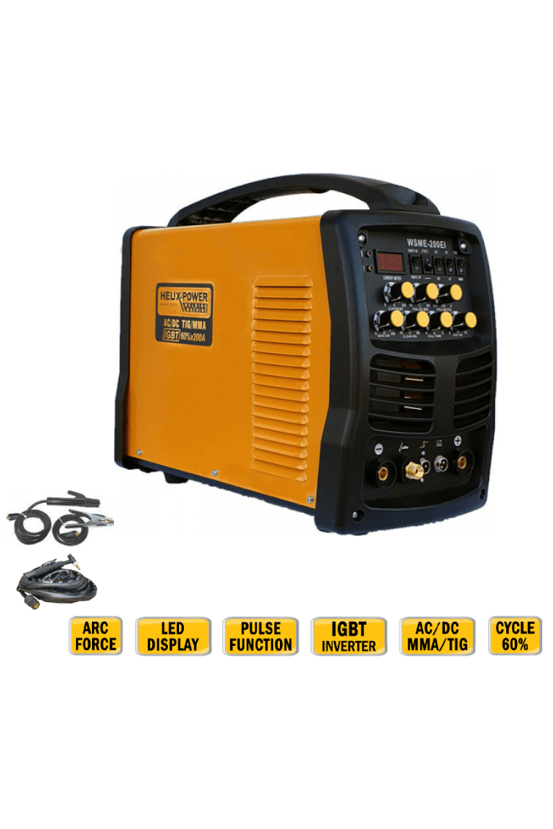 Helix WSME-200EI Ηλεκτροκόλληση Inverter 200A (max) TIG / Ηλεκτροδίου (MMA)