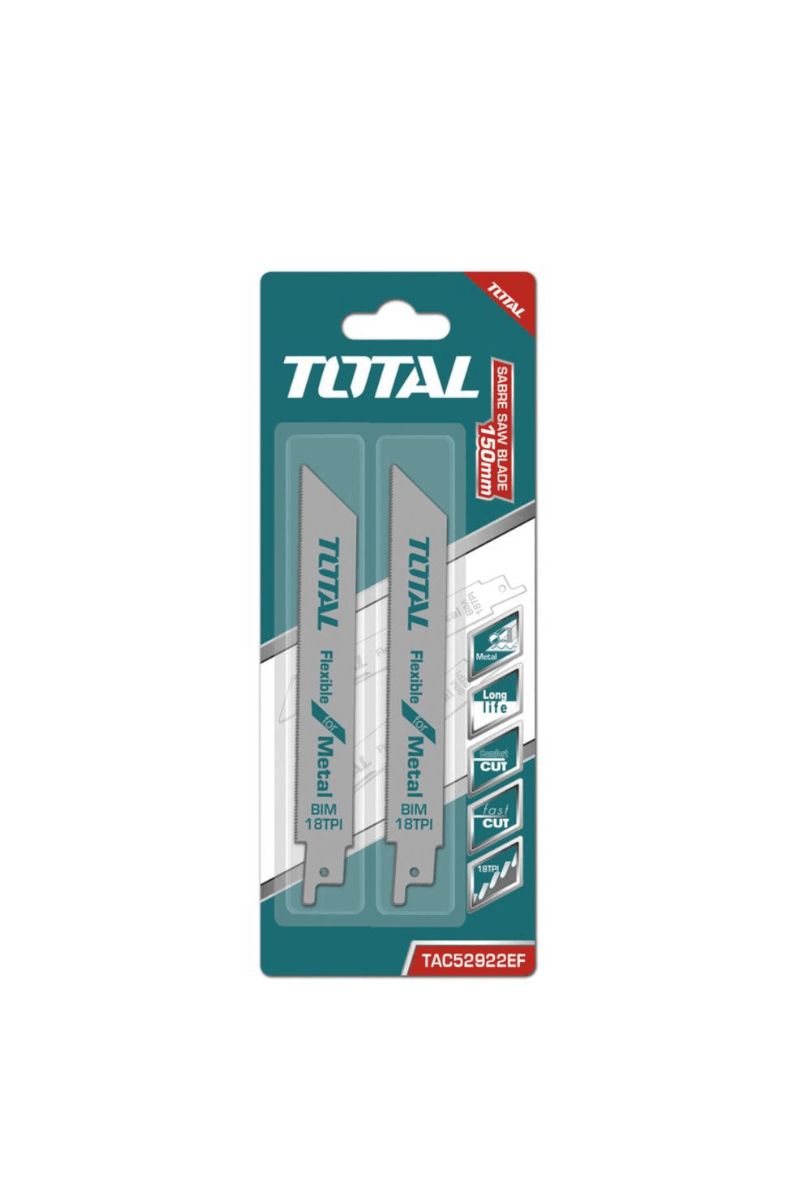 TOTAL ΛΑΜΑ ΣΠΑΘΟΣΕΓΑΣ ΜΕΤΑΛΛΟΥ 150mm (TAC52922EF)