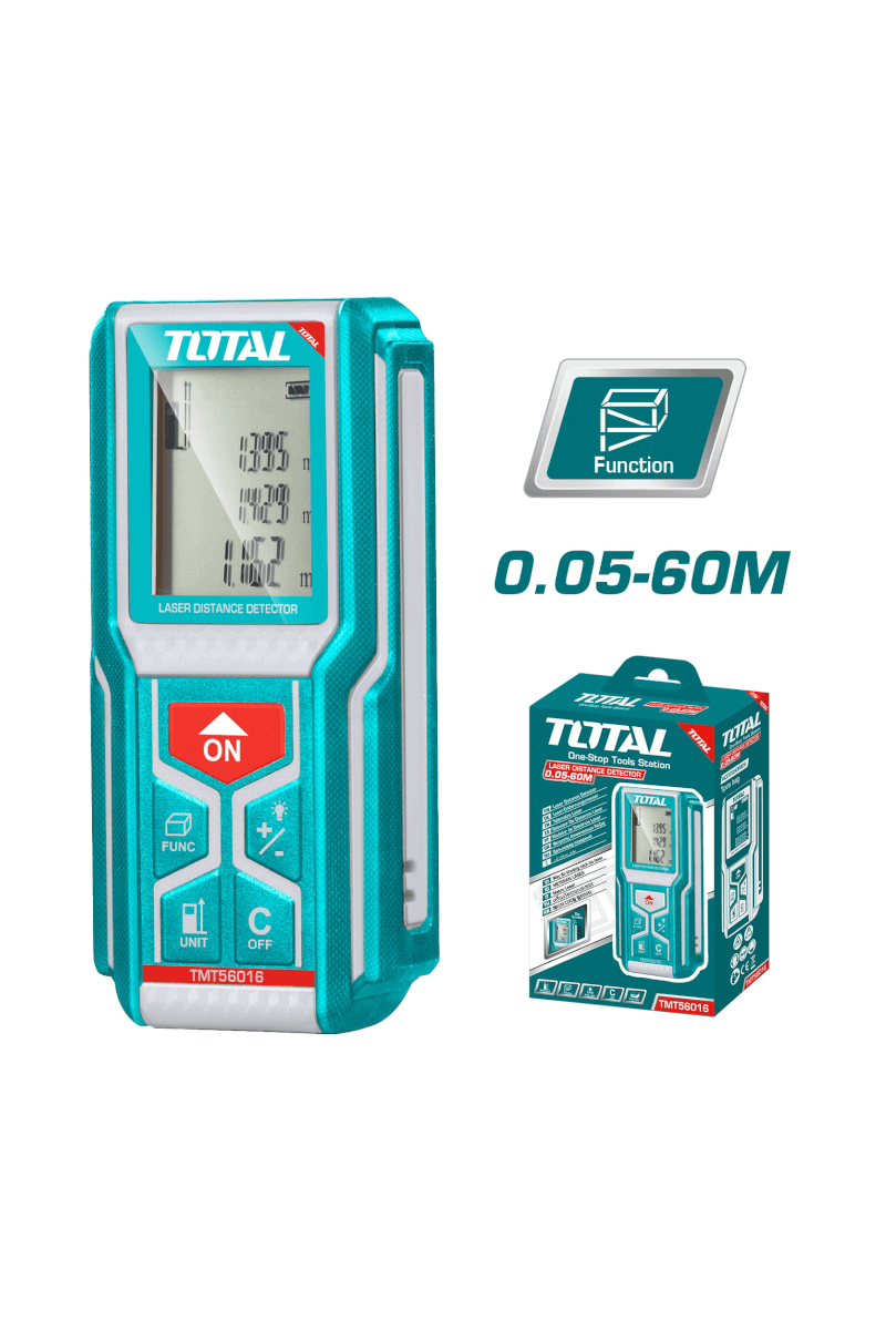 TOTAL ΜΕΤΡΗΤΗΣ ΑΠΟΣΤΑΣΕΩΝ LASER 60m (TMT56016)