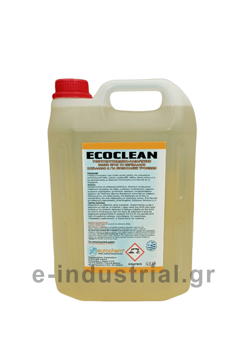 ecoclean αλκαλικό καθαριστικό λαδιών...