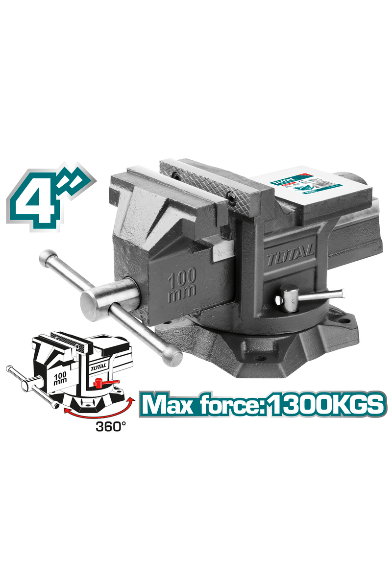 TOTAL ΜΕΓΓΕΝΗ ΠΕΡΙΣΤΡΕΦΟΜΕΝΗ 4" - 100mm (THT6146)