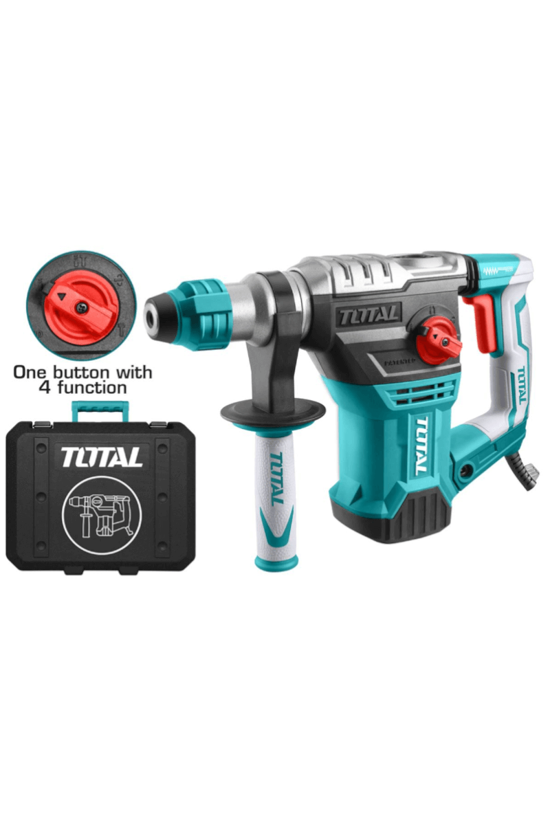 TOTAL ΠΙΣΤΟΛΕΤΟ ΠΕΡΙΣΤΡΟΦΙΚΟ - ΣΚΑΠΤΙΚΟ SDS-PLUS 1.500W 4 FUCTIONS (TH1153236)