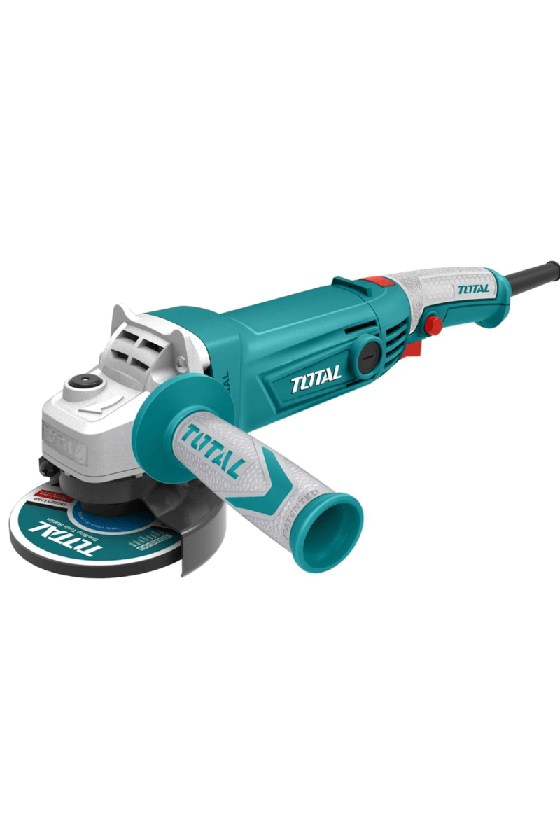 TOTAL ΓΩΝΙΑΚΟΣ ΤΡΟΧΟΣ ΜΕ ΡΥΘΜΙΣΗ ΣΤΡΟΦΩΝ 1.010W - 125mm (TG1121256-3)