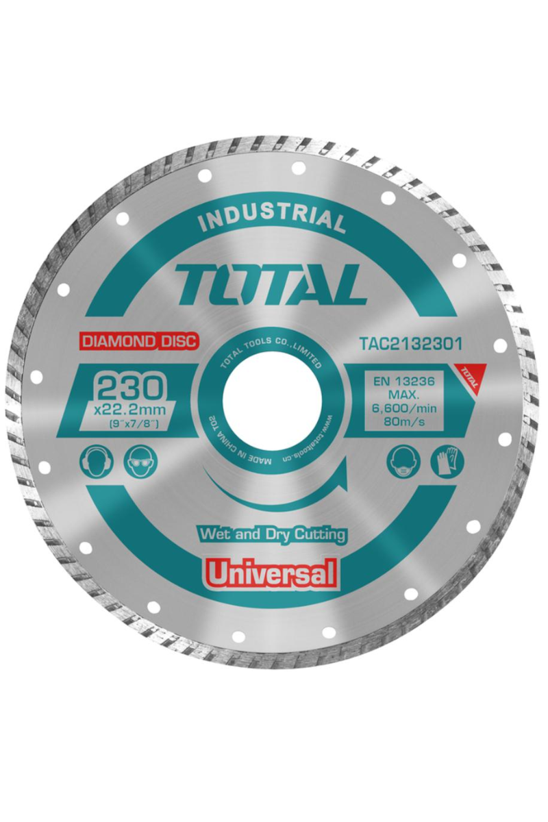 TOTAL ΔΙΑΜΑΝΤΟΔΙΣΚΟΣ UNIVERSAL TURBO 22.2mm - Image 3