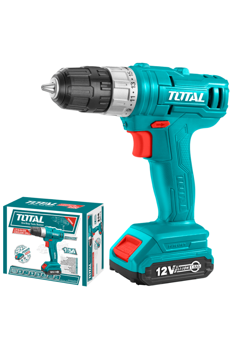 TOTAL ΔΡΑΠΑΝΟΚΑΤΣΑΒΙΔΟ ΜΠΑΤΑΡΙΑΣ ΛΙΘΙΟΥ 12V / 1.5Ah / 20Nm (TDLI1211)