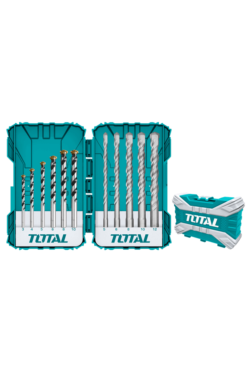 TOTAL ΣΕΤ ΤΡΥΠΑΝΙΑ ΜΠΕΤΟΥ & SDS PLUS 11TEM TACSDL31101